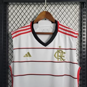 Regata Flamengo Away II 23/24 Torcedor Adidas - Branca