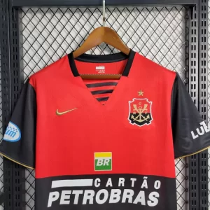 Camisa Flamengo Retrô 2008/2009 Nike - Masculina - Vermelha e preta